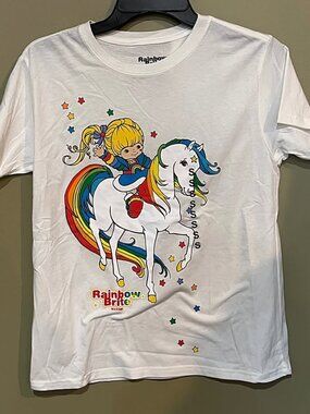 2/$12.00 Rainbow Brite White T-Shirt